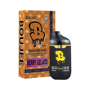 Boujee 4G THC-A Diamond Bar | Vape & Dab Dual-Purpose | 4000mg