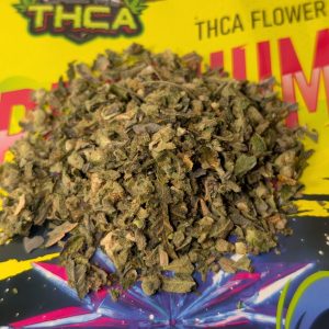 Pre-Grounded Trim/Shake | Blue Sunset Sherbet - THCa 31.730% : Terpenes 3.710% - Indica