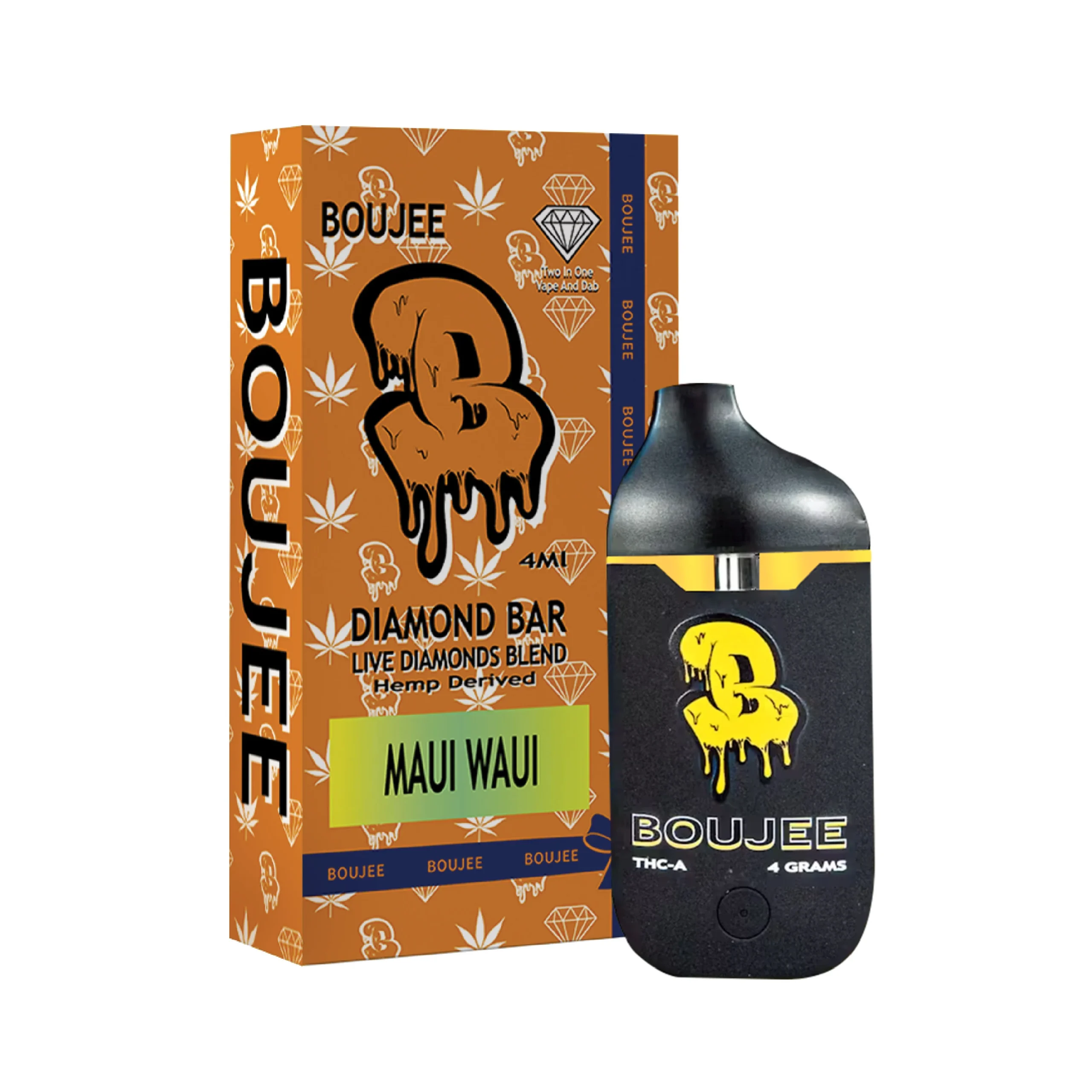 Boujee 4G THC-A Diamond Bar | Vape & Dab Dual-Purpose | 4000mg - Image 9