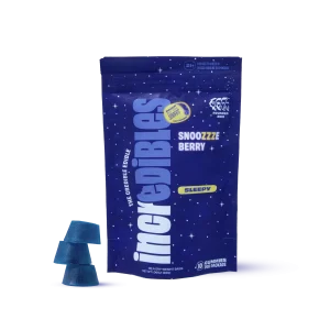 Incredibles Snoozzzeberry Sleep Gummies | 100mg THC : 20mg CBN