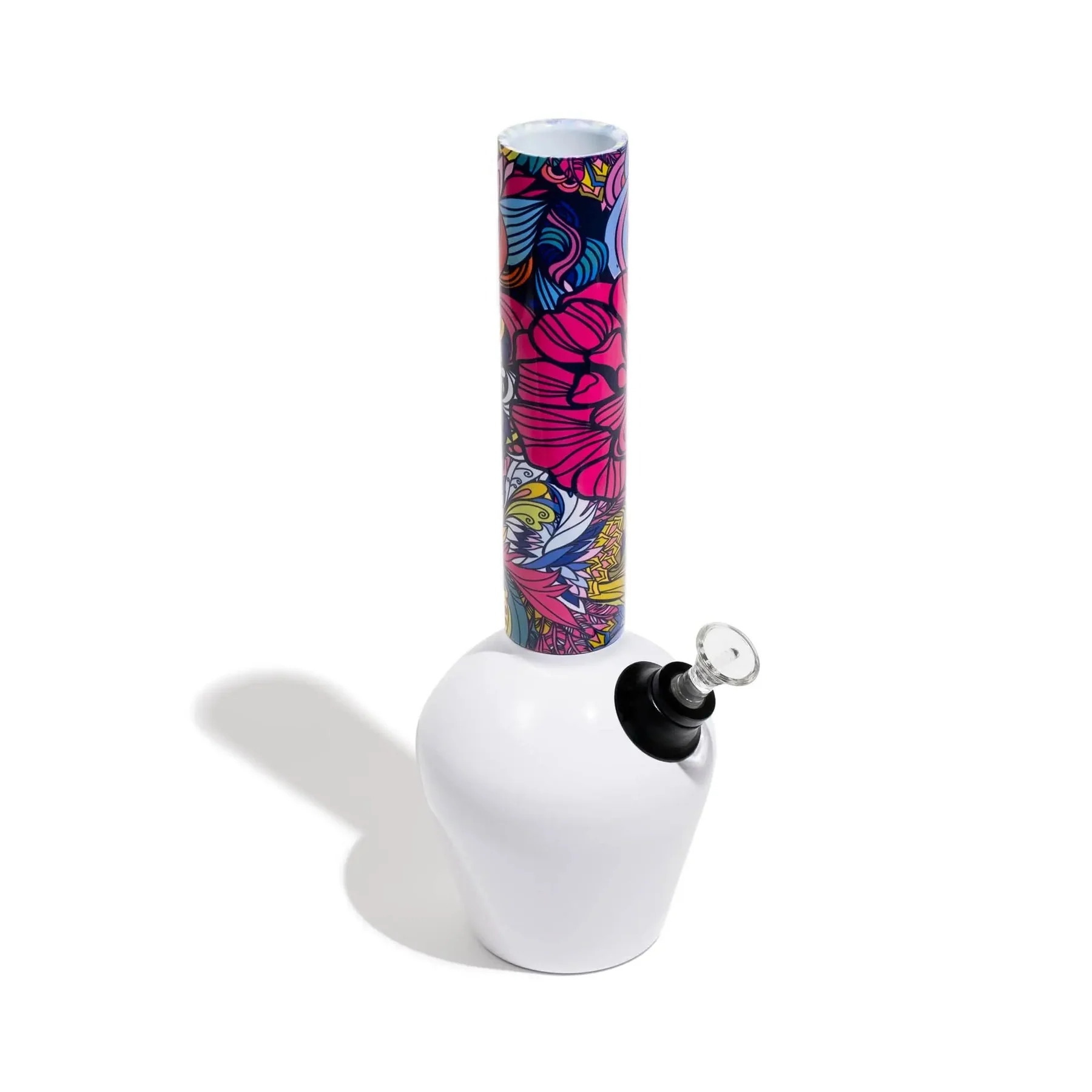 Chill Steel Pipe Neckpiece - Floral Coloring Book | Modular Stainless Steel - Image 2