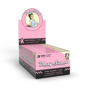 Blazy Susan 1 1/4 Papers & Tips Combo | Pink Classic Size