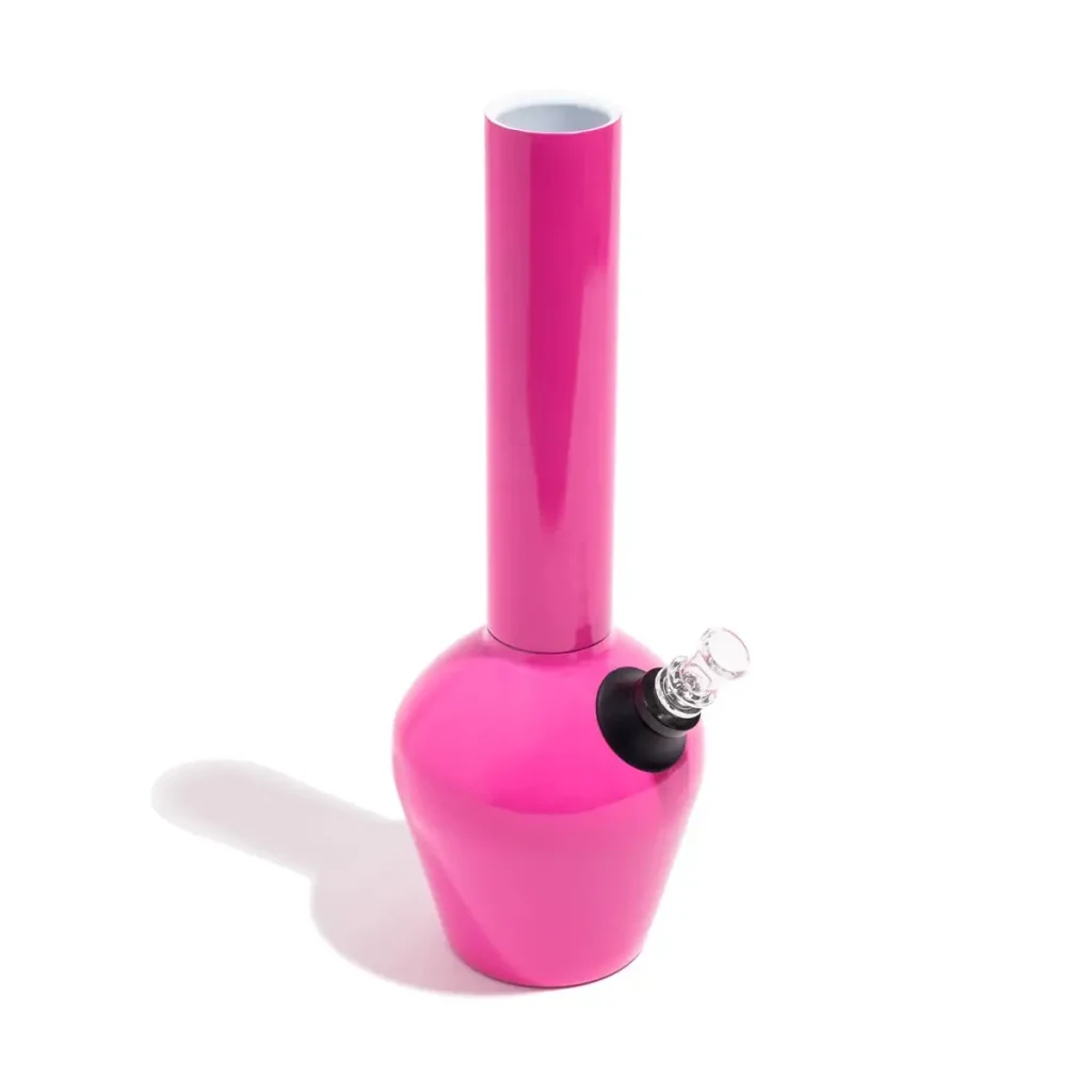Chill Steel Pipe - Neon Pink Gloss | Vacuum Insulated 13" Stainless Steel Bong