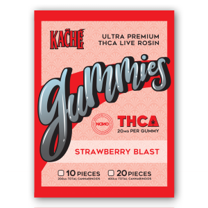 Kache Live Rosin THCa Gummies | 200mg Elite Edibles | 6 Flavors