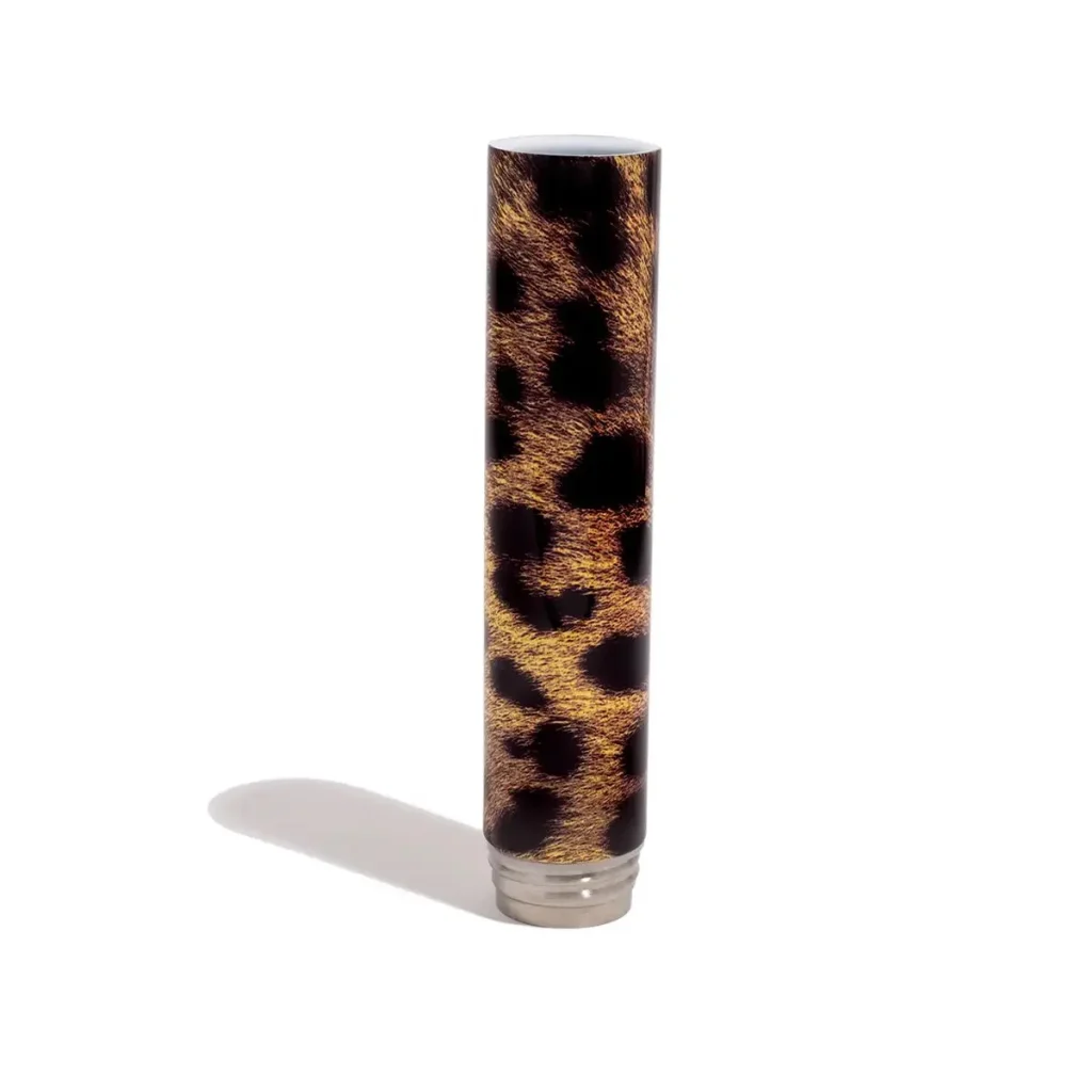 Chill Steel Pipe Neckpiece - Leopard Print | Modular Stainless Steel