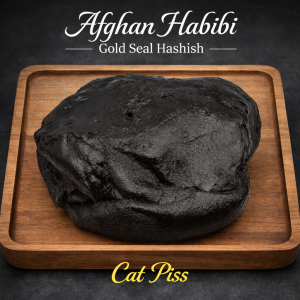 Afghan Habibi Gold Seal Hashish-Cat Piss | 1 GRAM