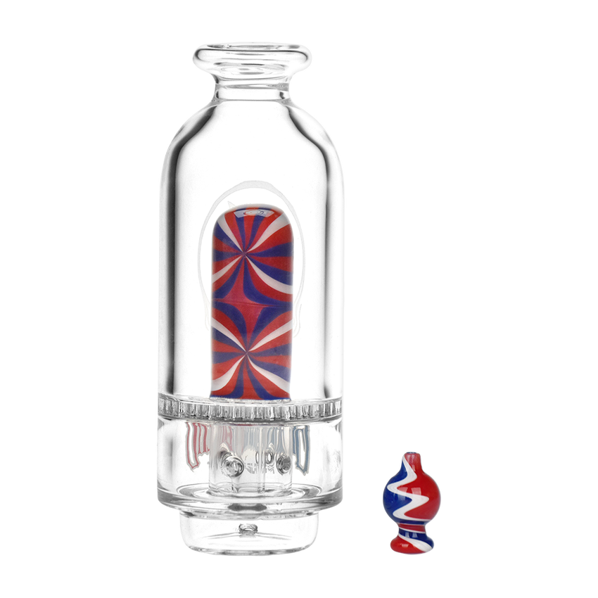 Grateful Dead x Pulsar Sandblast Stealie Attachment Set for Puffco Peak & Peak Pro | 6" - Image 4