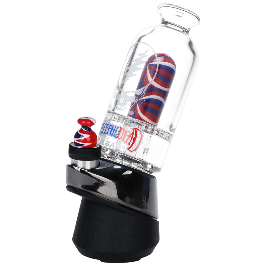 Grateful Dead x Pulsar Sandblast Stealie Attachment Set for Puffco Peak & Peak Pro | 6"