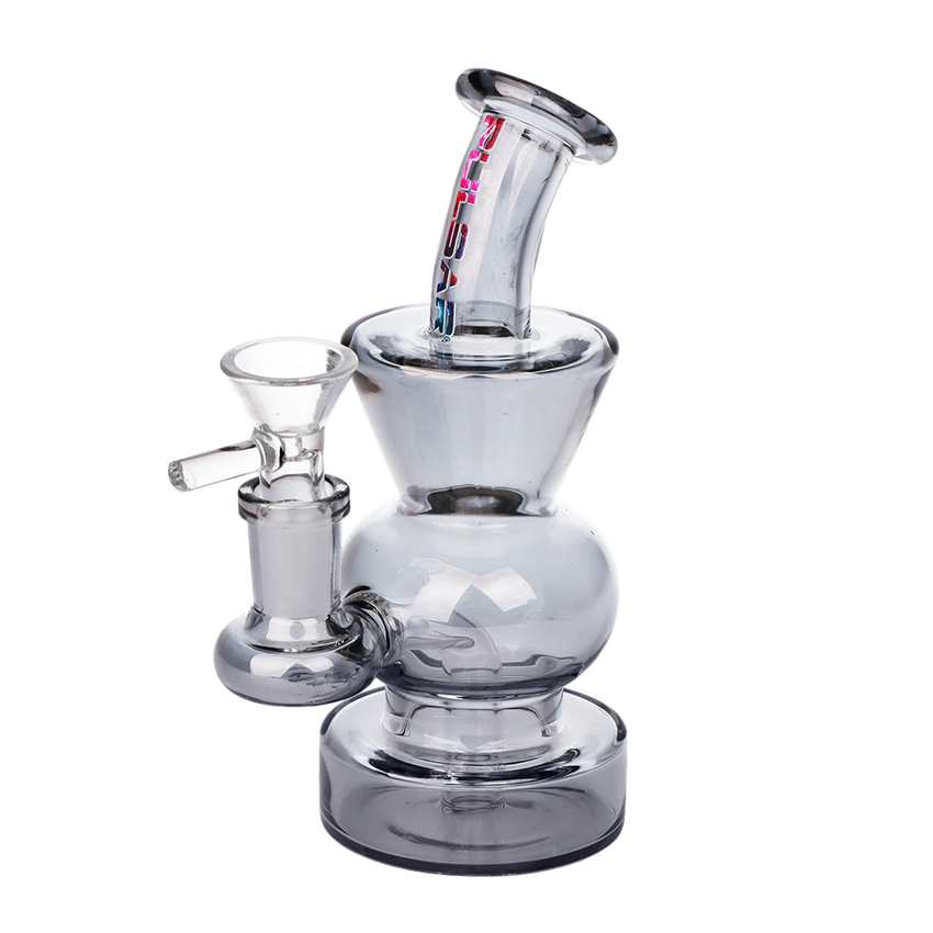 Pulsar Bent Neck Water Pipe Smoker's Hard Case Travel Set | Astro Surfer | 5.75" | 14mm F - Image 6