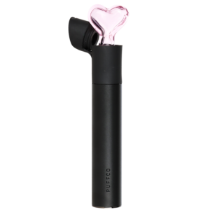 Pulsar Heart Glass Mouthpiece Attachment for Puffco Pivot