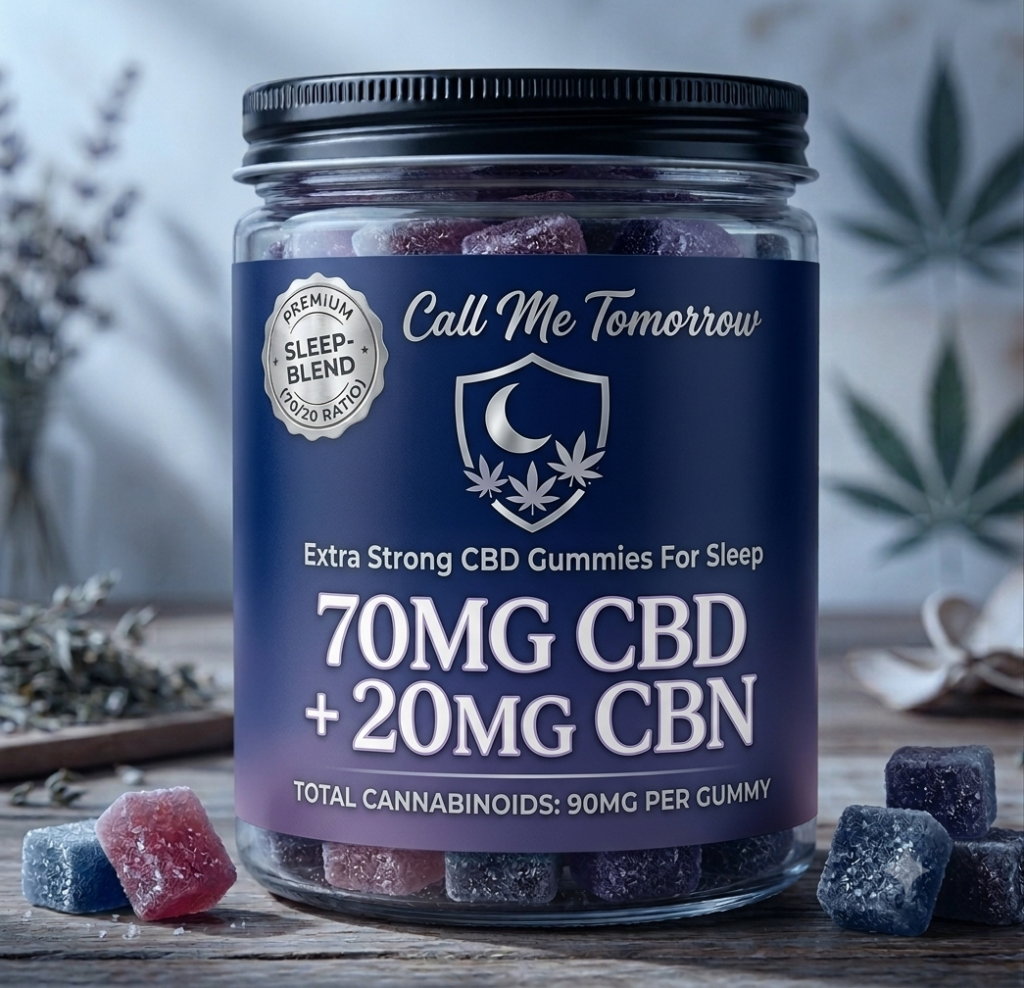 TIPLE ZZZ's CBD Gummies With 70MG CBD + 20mg CBN | THC FREE