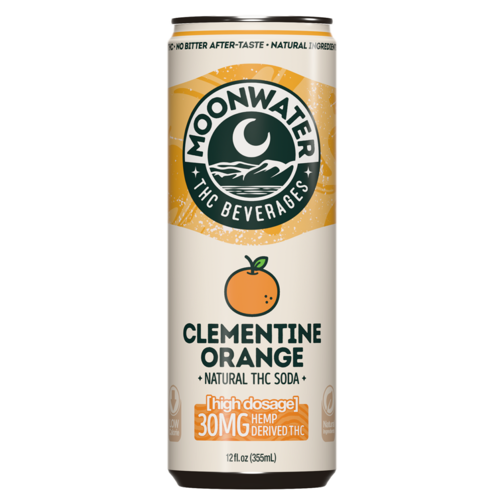 CLEMENTINE ORANGE | Moon Water THC Beverage | 30mg D9 THC
