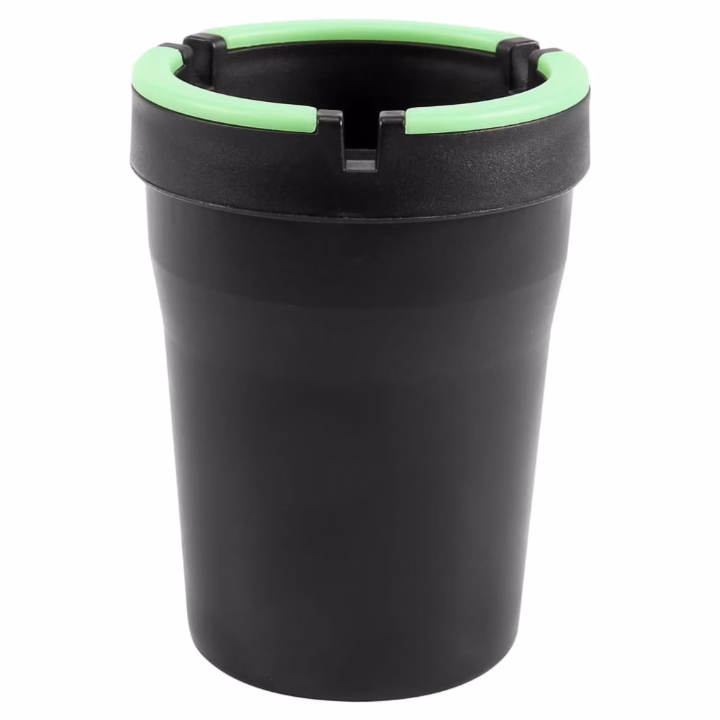 Fujima Glow In The Dark Self-Extinguishing Ashtray | Black |